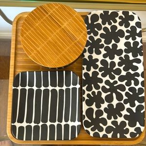 Marimekko for Target tray and bowl set